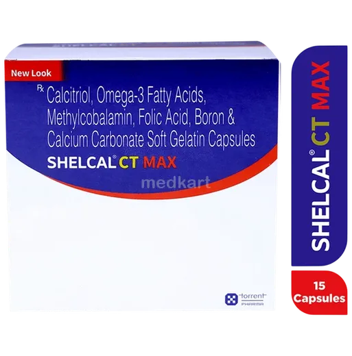 shelcal ct max capsule 15's